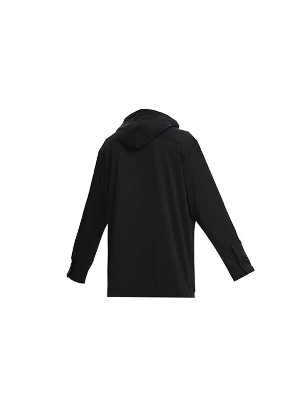 Куртка men's y-3 hooded track jacket black Adidas — изображение 2 из 4, черный