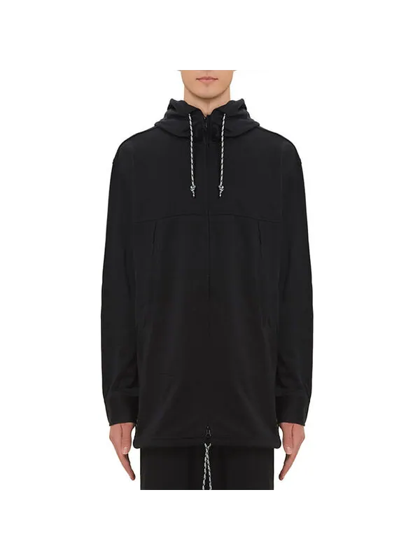 Куртка men's y-3 hooded track jacket black Adidas — изображение 3 из 4, черный