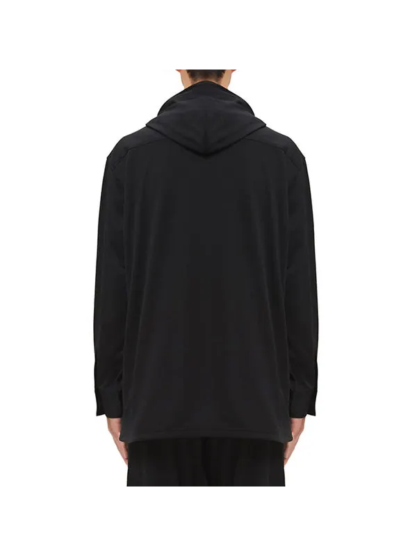 Куртка men's y-3 hooded track jacket black Adidas — изображение 4 из 4, черный