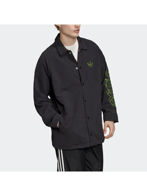 Куртка оригинальная графика lw wb спортивная куртка Adidas — изображение 3 из 4, черный