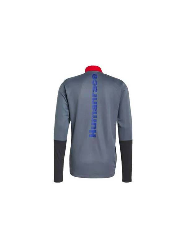 Толстовка adidas x Crossover Mufc Hu Tr Top Manchester United Soccer/Football Sports Gray — изображение 2 из 4, темный серый