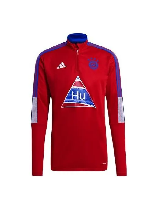 Толстовка adidas x Crossover Fcb Hu Tr Top Bayern Munich Soccer/Football Half Zipper Sports Stand — изображение 1 из 4
