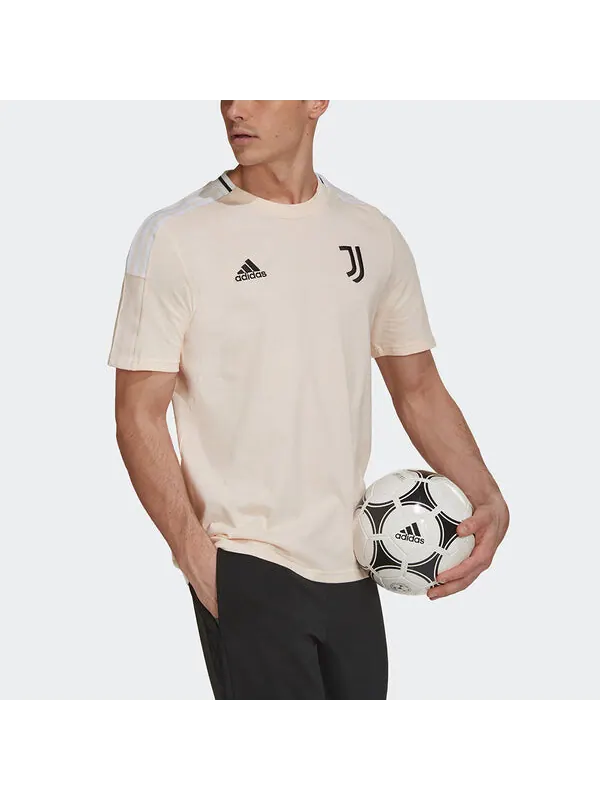 Футболка juve футболка juventus футбол футбол спортивная круглая горловина короткий рукав Adidas — изображение 4 из 4