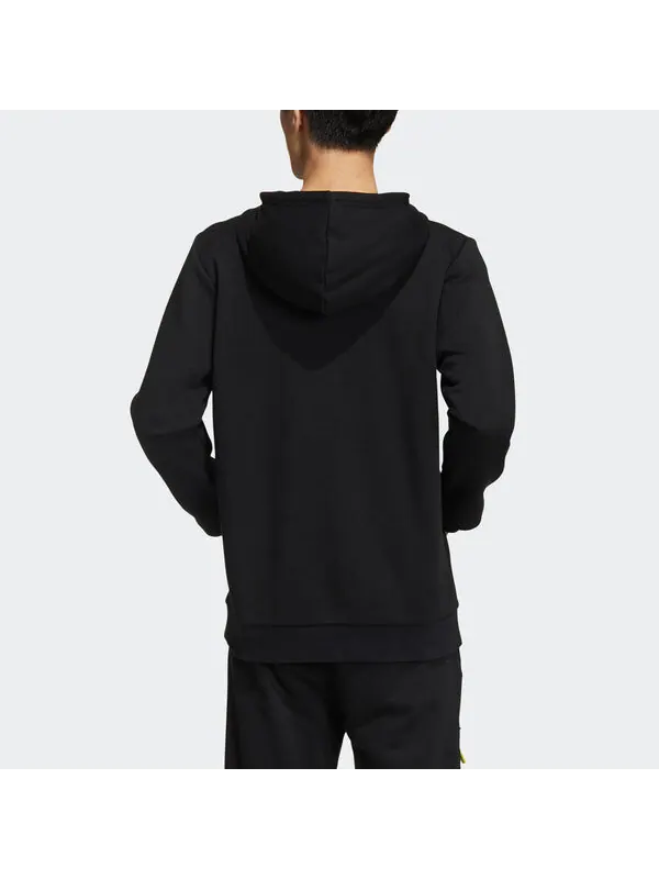 Толстовка Men's adidas neo Fav Dec Hd Casual Sports Pullover Black — изображение 4 из 4, мульти