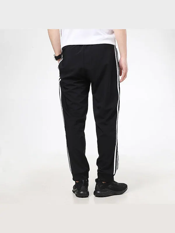 Спортивные штаны adidas Casual Sports Side Stripe Bundle Feet Long Pants Black — изображение 4 из 4, черный