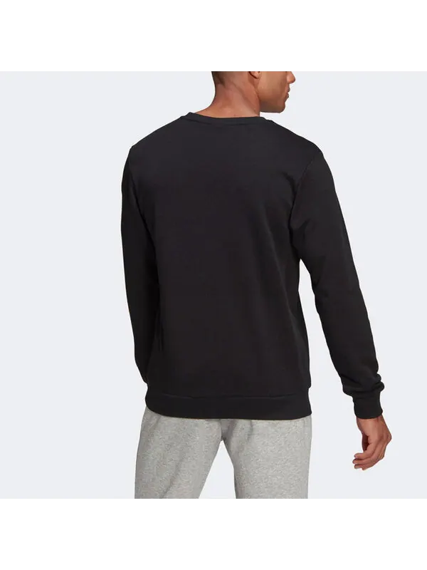 Толстовка Men's adidas sl ft swt Training Sports Black — изображение 4 из 4, черный