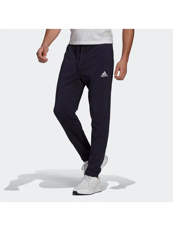 Спортивные штаны adidas M Sl Sj To Pt Casual Sports Drawstring Long Pants Blue — изображение 2 из 4, синий