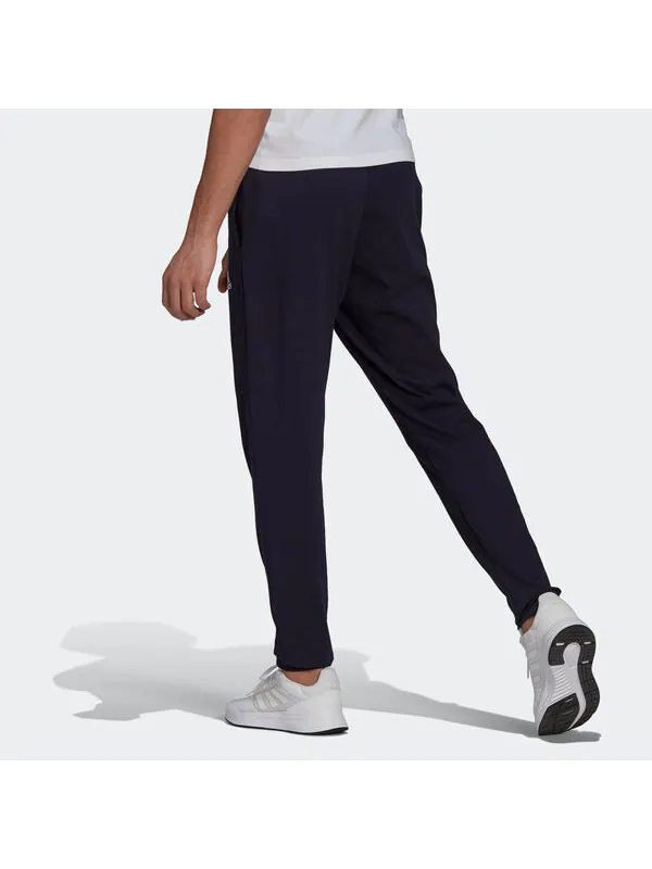 Спортивные штаны adidas M Sl Sj To Pt Casual Sports Drawstring Long Pants Blue — изображение 3 из 4, синий