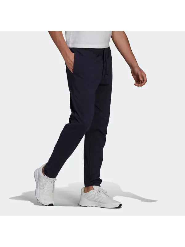 Спортивные штаны adidas M Sl Sj To Pt Casual Sports Drawstring Long Pants Blue — изображение 4 из 4, синий