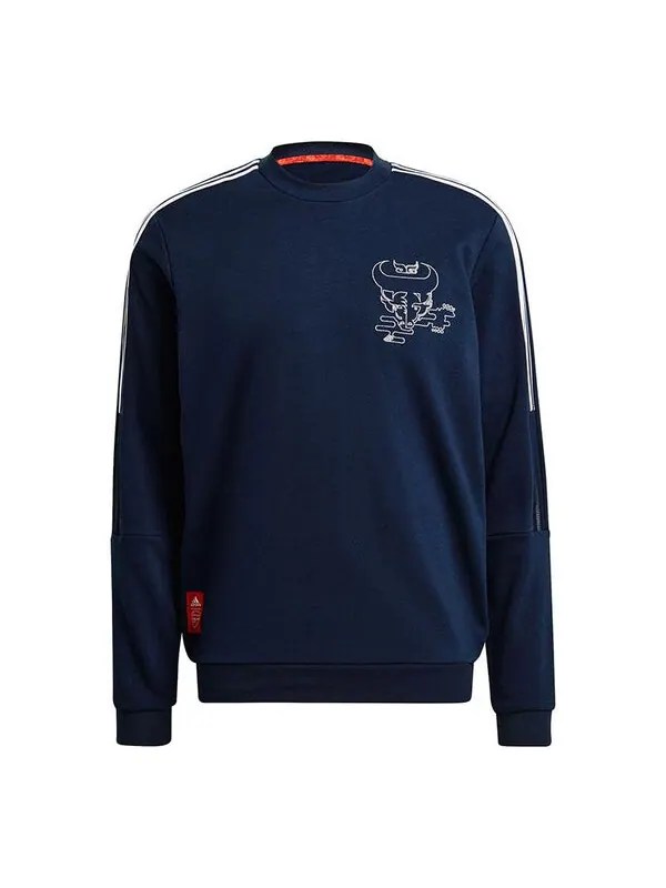 Толстовка adidas Afc Cny Cr Swt Series Soccer/Football Sports Embroidered Pattern Round Neck — изображение 1 из 4
