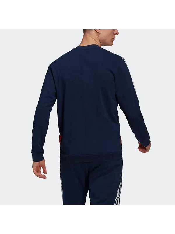 Толстовка adidas Afc Cny Cr Swt Series Soccer/Football Sports Embroidered Pattern Round Neck — изображение 3 из 4