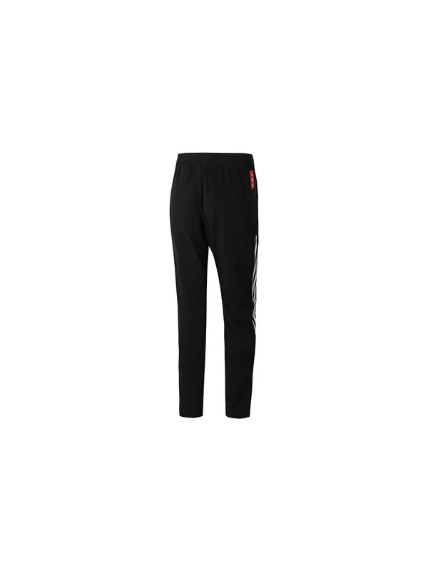 Спортивные штаны adidas Manchester United Cny Football Sweater Pants Men's Black — изображение 2 из 3, черный