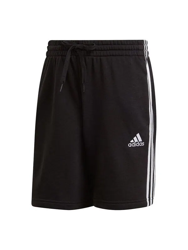 Шорты m 3s ft sho повседневные спортивные шорты с полосками по бокам Adidas — изображение 1 из 4, черный