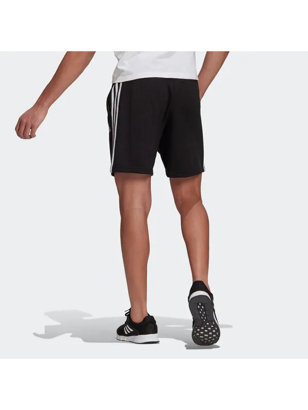 Шорты m 3s ft sho повседневные спортивные шорты с полосками по бокам Adidas — изображение 3 из 4, черный