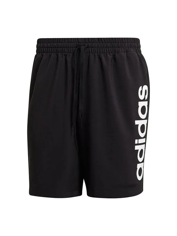 Шорты lin chelsea logo shorts men's black Adidas — изображение 1 из 4, черный