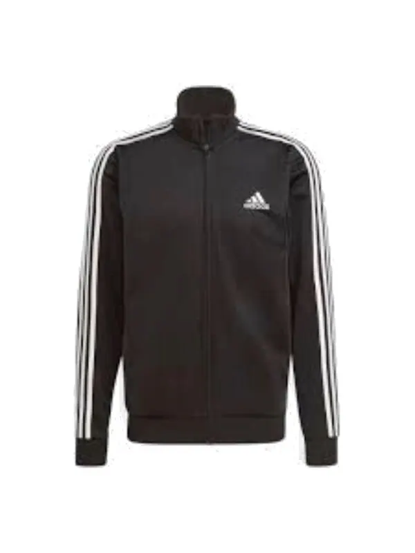 Костюмы Essentials 3 stripes спортивный костюм азиатские размеры Adidas — изображение 2 из 3, черный/белый