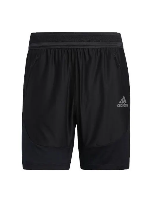 Шорты hrdy шорты тренировочные беговые спортивные Adidas — изображение 1 из 4, черный