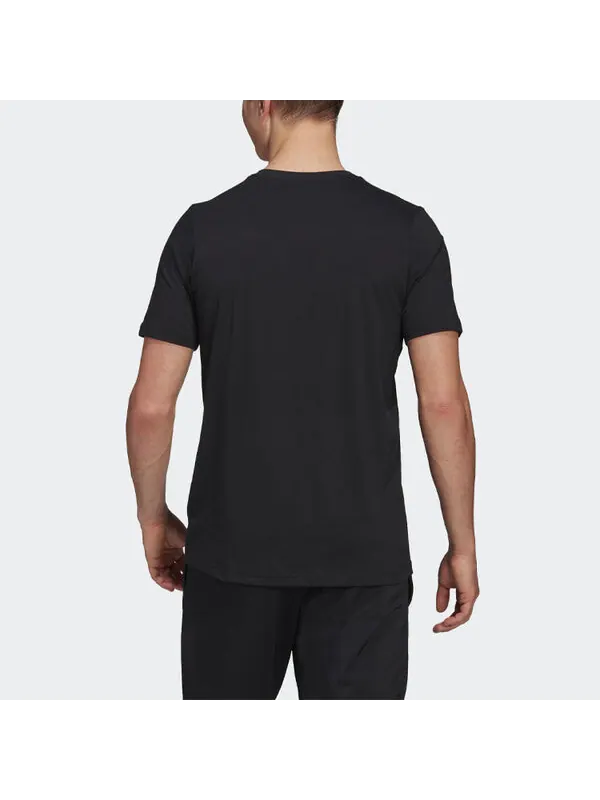Футболка x disney m dsny ftbl t забавный принт спортивный круглый вырез короткий рукав Adidas — изображение 3 из 4, черный