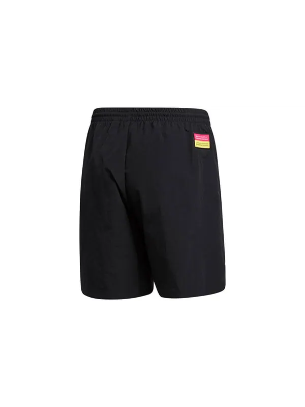 Шорты originals tr short large logo running sports shorts black Adidas — изображение 2 из 4, черный