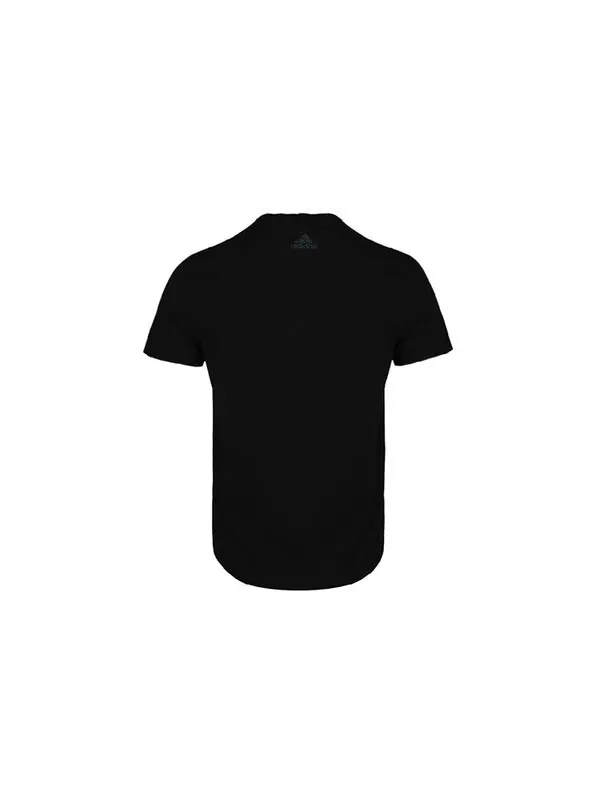 Футболка men's china printing short sleeve black t-shirt Adidas — изображение 3 из 4, черный