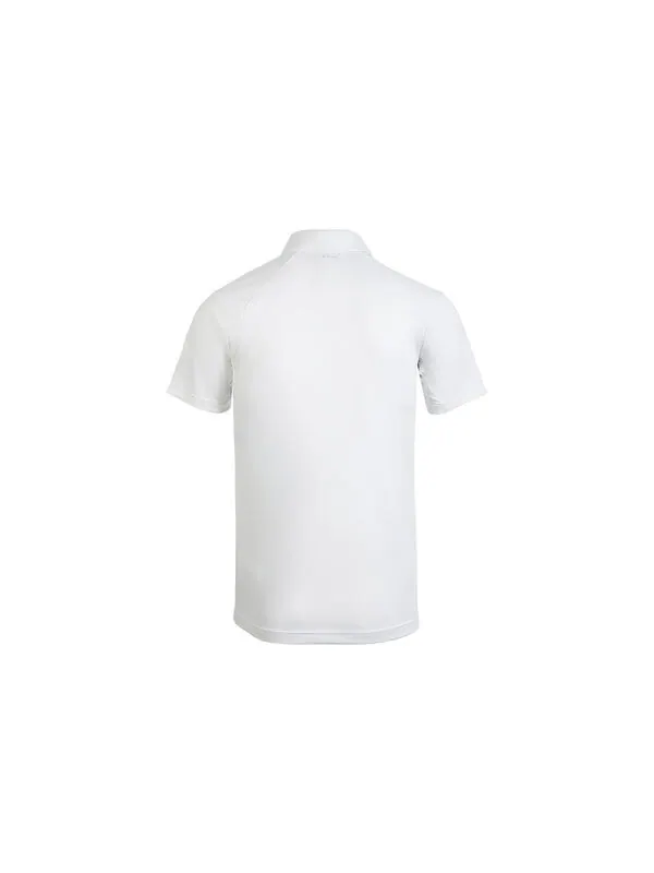 Футболка adidas H.rdy Polo Tennis Sports Training Breathable Short Sleeve Polo Shirt White — изображение 2 из 4, белый