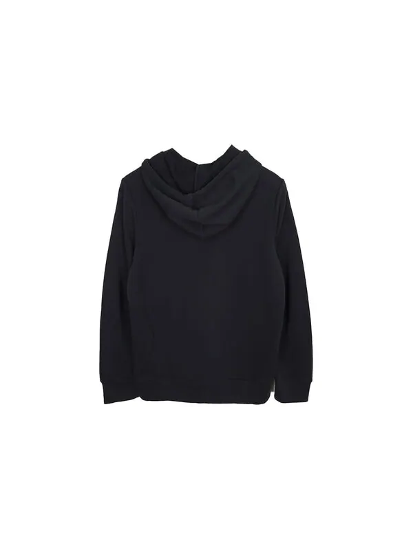 Толстовка adidas Terrex Graphic Logo Hoodie 'Black' — изображение 2 из 2, черный/белый