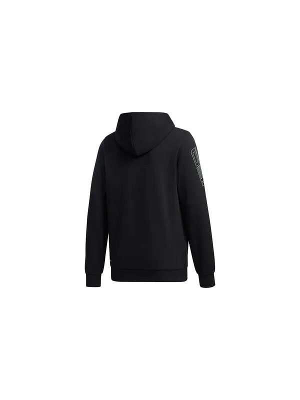 Толстовка men's neo egame sports black Adidas — изображение 2 из 4, черный
