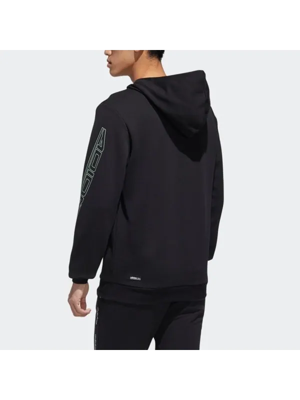 Толстовка men's neo egame sports black Adidas — изображение 4 из 4, черный