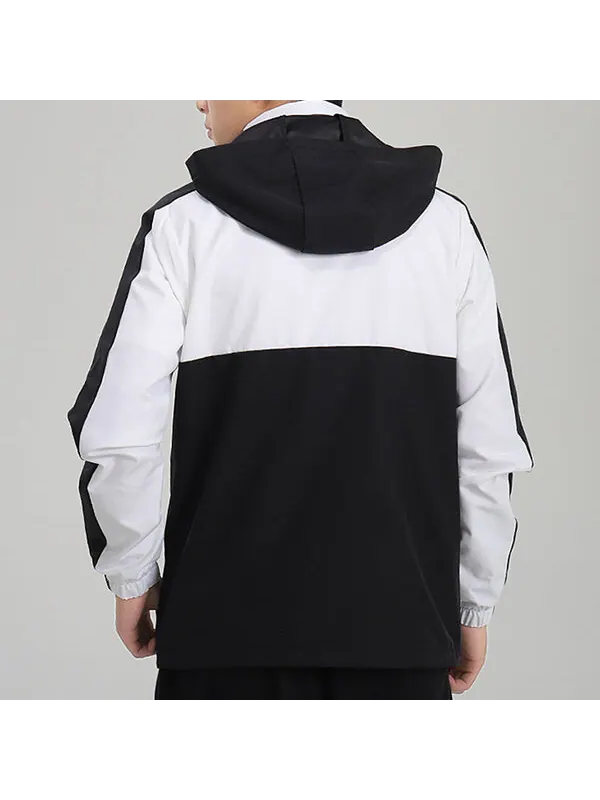 Куртка adidas neo Casual Sports Hooded Jacket White — изображение 4 из 4, белый