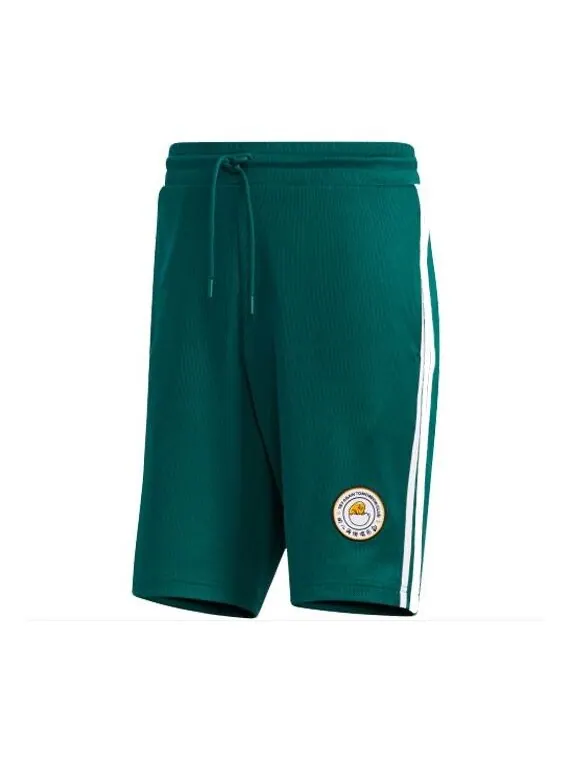 Шорты men's neo yellow crossover sports green shorts Adidas — изображение 1 из 4, зеленый