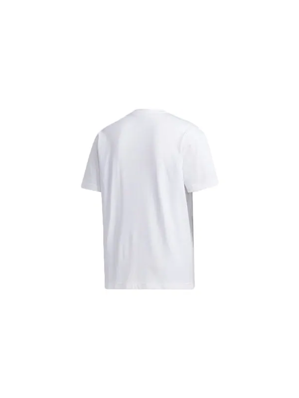 Футболка neo yellow sports short sleeve white Adidas — изображение 2 из 4, белый