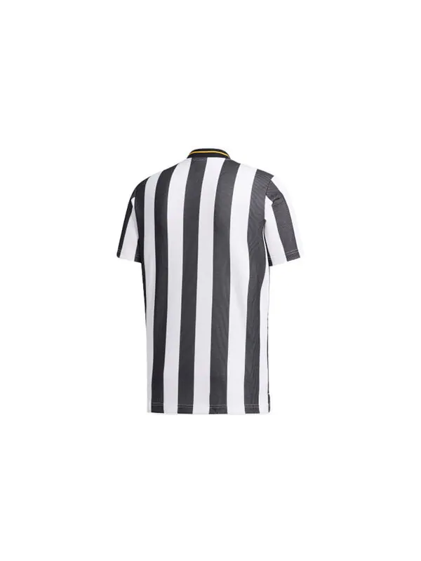 Футболка neo yellow sports short sleeve black white Adidas — изображение 2 из 4, черный / белый