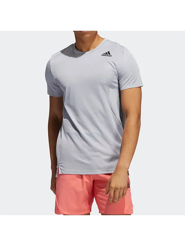 Футболка trg tee h.rdy training короткий рукав футболка мужская Adidas — изображение 3 из 4, светлый серый