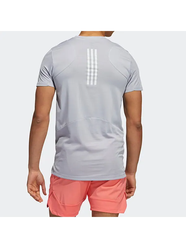 Футболка trg tee h.rdy training короткий рукав футболка мужская Adidas — изображение 4 из 4, светлый серый
