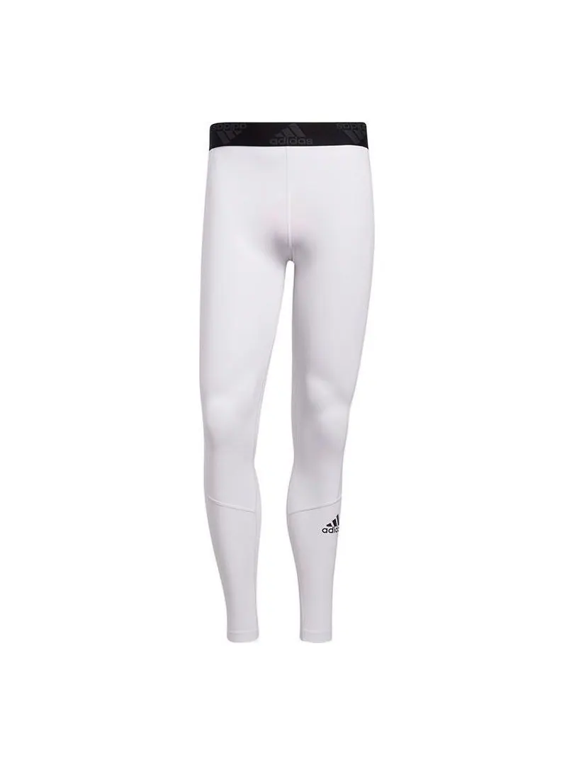 Леггинсы adidasTechfit Long Tights 'White' — изображение 1 из 4, белый
