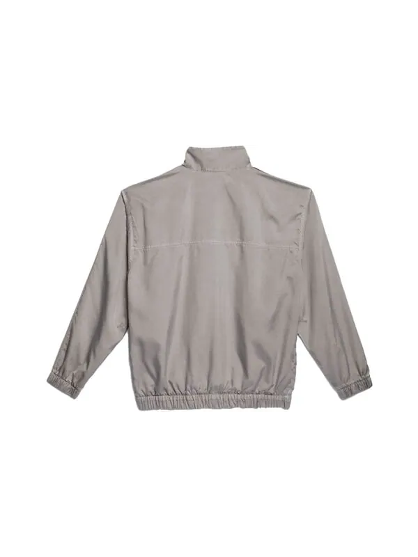 Куртка adidas originals G Wash Track Jk Half Zipper Big Pocket Sports Logo Jacket Gray — изображение 2 из 4, мульти