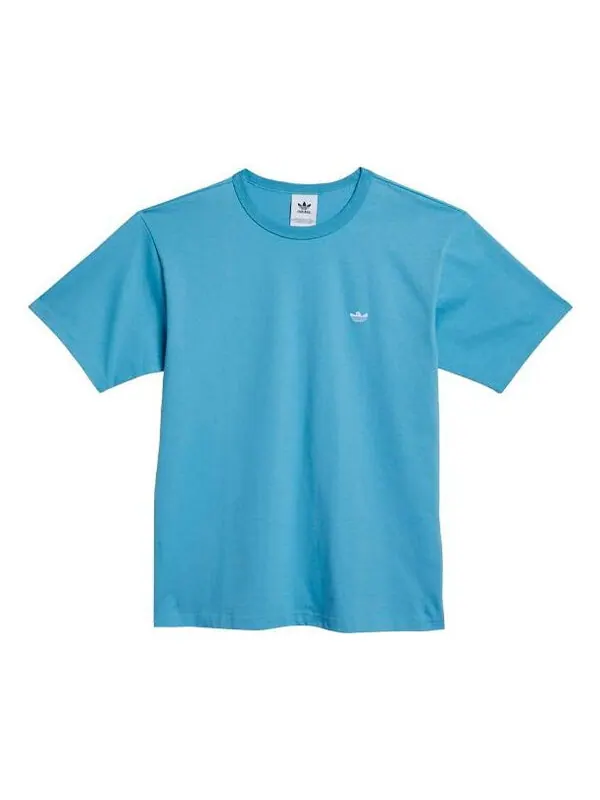 Футболка originals heavyweight shmoofoil logo tee Adidas — изображение 1 из 4, синий