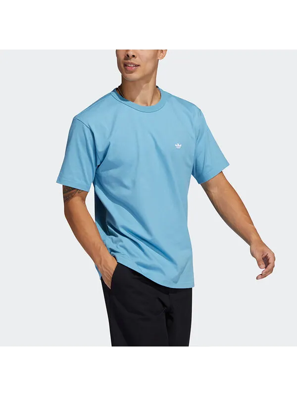 Футболка originals heavyweight shmoofoil logo tee Adidas — изображение 3 из 4, синий