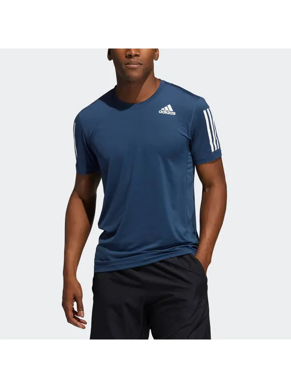 Футболка tf turf ss ftd 3s sports short sleeve navy blue Adidas — изображение 2 из 4, темно-синий