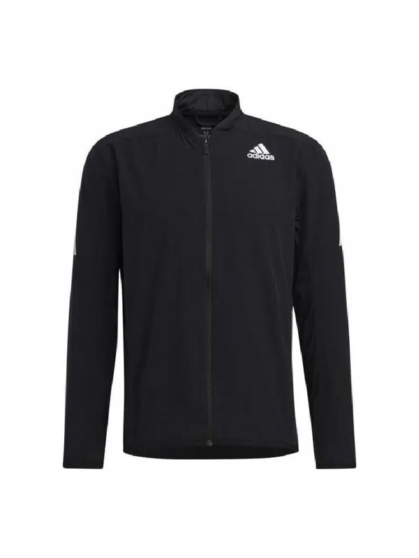 Куртка куртка Aeroready с тремя полосками Adidas — изображение 1 из 2, черный/белый