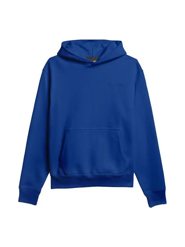 Толстовка adidas originals x Pw Basics Hood Embroidered Monogrammed Hooded Sweater Unisex Black — изображение 1 из 4, синий
