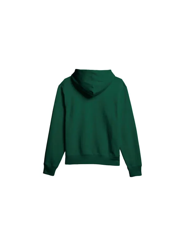 Толстовка adidas originals x Pw Basics Hood Embroidered Monogrammed Hooded Sweater Unisex Green — изображение 2 из 4