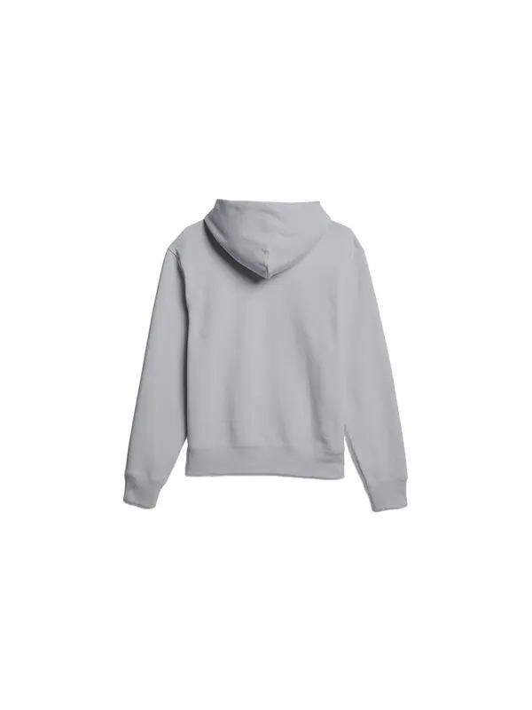 Толстовка adidas originals x Pw Basics Hood Embroidered Monogrammed Hooded Sweater Unisex Grey — изображение 2 из 4