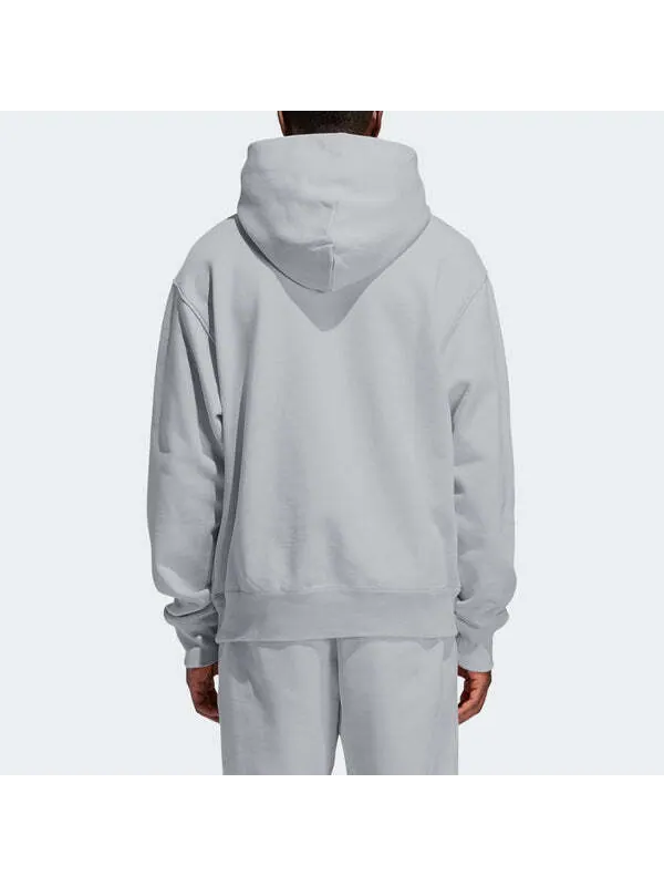 Толстовка adidas originals x Pw Basics Hood Embroidered Monogrammed Hooded Sweater Unisex Grey — изображение 4 из 4