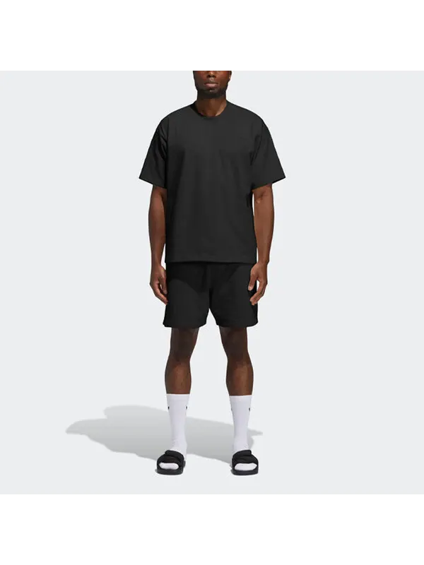 Шорты x pharrell drawstring lacing shorts 'black' Adidas — изображение 4 из 4, черный