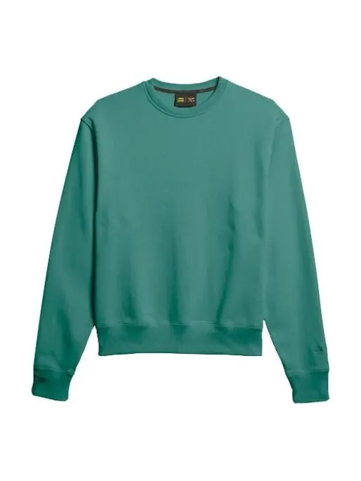 Толстовка adidas originals Pw Basics Crew Sports Couple Style Green — изображение 1 из 4, зеленый