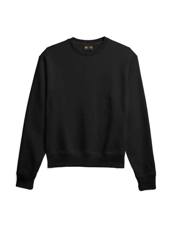 Толстовка adidas originals x Pharrell Williams Crossover Solid Color Round Neck Pullover Long — изображение 1 из 4, мульти
