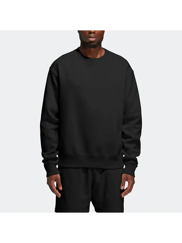 Толстовка adidas originals x Pharrell Williams Crossover Solid Color Round Neck Pullover Long — изображение 3 из 4, мульти