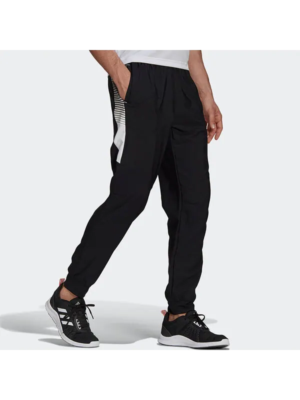 Спортивные штаны adidas Running Training Sports Long Pants Black — изображение 4 из 4, черный