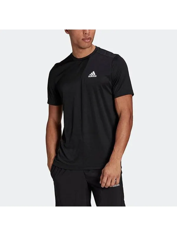 Футболка Adidas Aeroready Designed To Move Sport — изображение 2 из 5, черный
